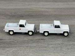 Cockshutt Stake Truck & Pickup Trucks, 1/64, Ertl & Hot Wheels