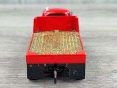 Mack Flatbed Truck W/Pup, 1/64, Ertl