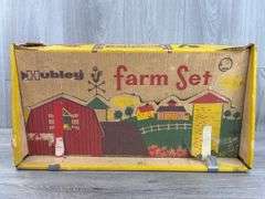 Hubley Farm Set No. 57 Empty Box, Has Been Taped