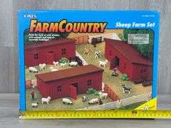Farm Country Sheep Farm Set 84 Pieces,  Ertl, Unsure if Complete