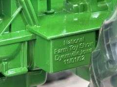 Oliver 1950-T Diesel Duals FWA, 1/16, Toy Farmer