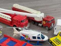 Hot Wheels, Road Champs, Ertl & Matchbox Rescue Vehicles, 1/64