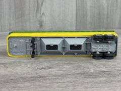 2 WhiteGMC Trucks W/Grain Trailers, 1/64, Custom