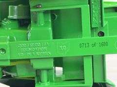 John Deere 830 Diesel WF, 1/16, 2007 OH FFA, #713/1600