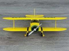 John Deere Beech D17 Staggerwing Airplane Bank, 9”