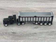 Mack Truck W/ Dump Trailer, 1/64, Custom