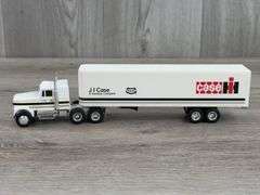 J I Case Truck W/Case IH J I Case A Tenneco Company Trailer,  1/64, Ertl
