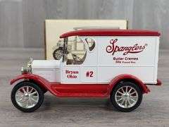 1923 Chevy 1/2 Ton Spangler’s Butter Cremes Truck Bank, 1/25, Ertl, Limited Edition, Missing Key