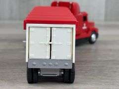 Freightliner 120 Conventional Model SJ Trucking W/Grain Trailer, 1/64, Ertl