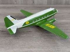 John Deere DC-2 Company Airplane Bank, 9”, SpecCast