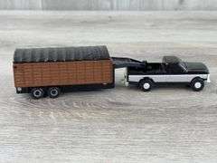 4 Trucks & Trailers, 1/64, Ertl, Standi Toys & Custom