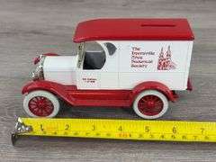 1932 Ford, 1918 Ford Runabout & 1923 Chevrolet Delivery Banks, The Dyersville Area Historical Society, Ertl, Missing Keys