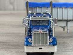 Peterbilt Truck-DCP W/Custom Dump Grain Trailer, 1/64