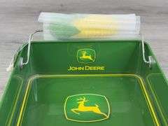 John Deere Napkin Holder, 6 1/2”x6 1/2”
