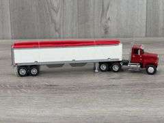Winross Truck W/Ertl Bottom Dump Trailer, 1/64