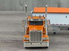 Peterbilt Truck W/Bottom Dump Trailer, 1/64, Custom