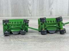 4 Grain Hopper Wagons, 1/64, Mostly SpecCast