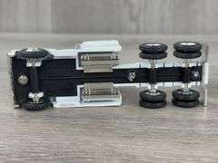 Versatile & White GMC Plainfield Trucking Tractors W/Drop Deck Trailers, 1/64, Ertl