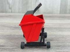 Red/Black Forage Wagon, 1/64, Custom