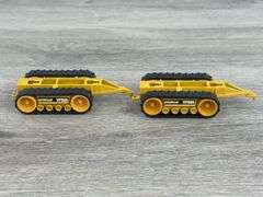 8 Caterpillar Tractors & Implements, 1/64, Mostly Ertl, C&J Hopper