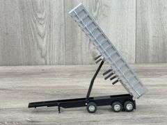 International Transtar Truck W/Dump Trailer, 1/64, Custom Trailer, Front Panel Not Attached