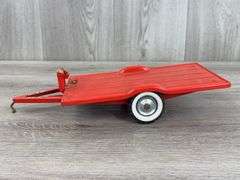 Tru-Scale Tilt Bed Trailer W/Winch, 1/16, Carter, Diecast Rims