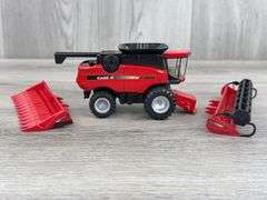 Case IH 8010 AFX Combine, 1/64, Ertl, 2 Heads