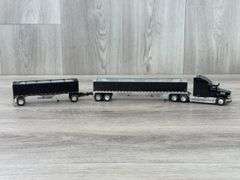 Truck W/Bottom Dump Trailer & Pup, 1/64, Custom