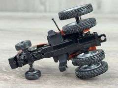 AGCO DT200 Duals WF Tractor, Allis Chalmers Flatbed Truck & Wing Disc, 1/64, Custom,  Disc Pieces Broke