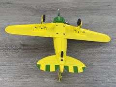 John Deere Lockheed Orion Airplane Bank, 8”, Limited Edition
