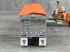 Peterbilt Truck W/Bottom Dump Trailer, 1/64, Custom