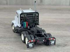 Workhorse Truck W/Drop Deck Trailer, 1/64, Custom, Wilcol Farm Toys