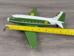 John Deere DC-2 Company Airplane Bank, 9”, SpecCast