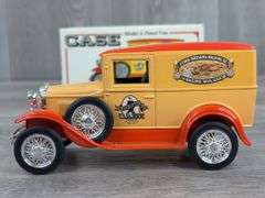 J. I. Case Threshing Machine Co. Ford Model A Panel Van Bank,1/25