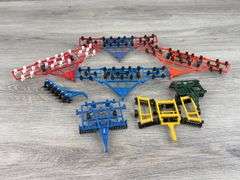 Ford, Allis Chalmers And Other Farm Implements, 1/64, Mostly Ertl