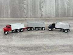 2 Semi Trucks, 1 W/Pup, 1/64, Custom