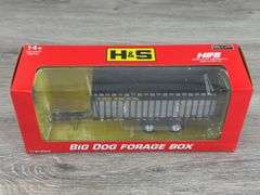 H&S Big Dog Single Door Forage Box, 1/64, SpecCast, Helle Farm Equipment