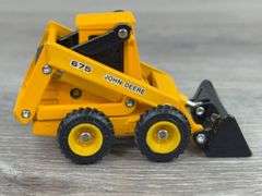 John Deere 675, Case 1845C & Bobcat 753 Skid Steers, 1/50, Ertl & Bobcat