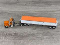 Peterbilt Truck W/Bottom Dump Trailer, 1/64, Custom