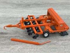 AGCO DT200 Duals WF Tractor, Allis Chalmers Flatbed Truck & Wing Disc, 1/64, Custom,  Disc Pieces Broke
