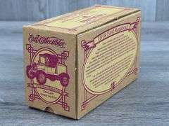 1918 Ford Model T Runabout Bank, The Dyersville Historical Society, 3rd Edition, 1 Of 408, 5 1/2”, Ertl Collectibles, Missing Key