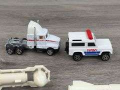 NASA Trucks & Trailers, 1/60 & 1/64, Matchbox, Majorette & Hot Wheels