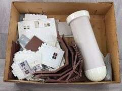 Farm Dairy Barn Set, 92 Pieces, Ertl, Items Missing, Not Complete