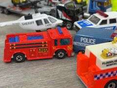 Hot Wheels, Road Champs, Ertl & Matchbox Rescue Vehicles, 1/64