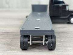 Freightliner 120 Conventional Truck-Ertl W/Custom Trailer, 1/64