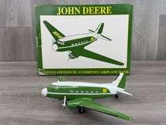 John Deere DC-2 Company Airplane Bank, 9”, SpecCast