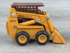 John Deere 675, Case 1845C & Bobcat 753 Skid Steers, 1/50, Ertl & Bobcat