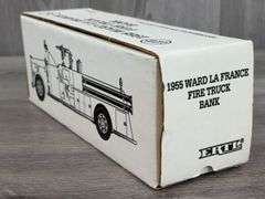 1955 Ward La France Fire Pumper Truck Bank, 1/30, National Farm Toy Show, Ertl