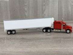 International Truck-DCP W/Refrigerated Trailer Bank-Liberty Classics Limited Edition, 1/64, Mudflap Not Attached