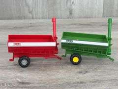 2 C&J Farm Systems Grain Carts, 1/64, Ertl